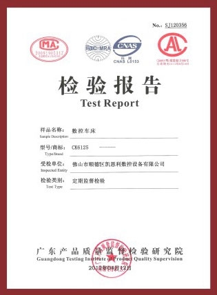 檢（jiǎn）驗報告