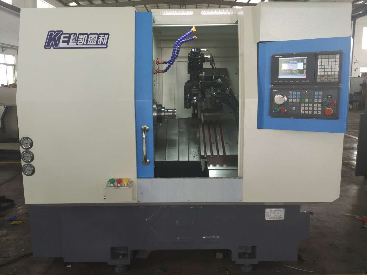 CKX46C-Y 數控車床(床身鑄件(jiàn)床身—凱恩利專利產品) CKX46C-Y 數控車床(床身鑄件床身(shēn)—凱恩利(lì)專(zhuān)利產品)