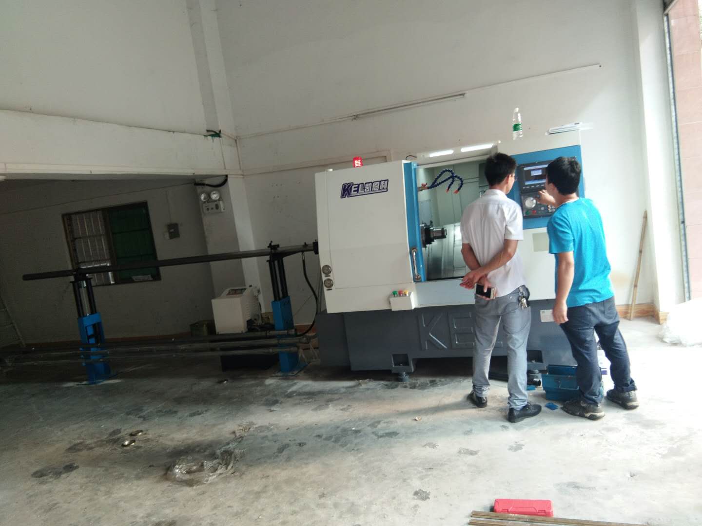 凱恩利46機安(ān)裝現場 凱恩利46機安(ān)裝現場