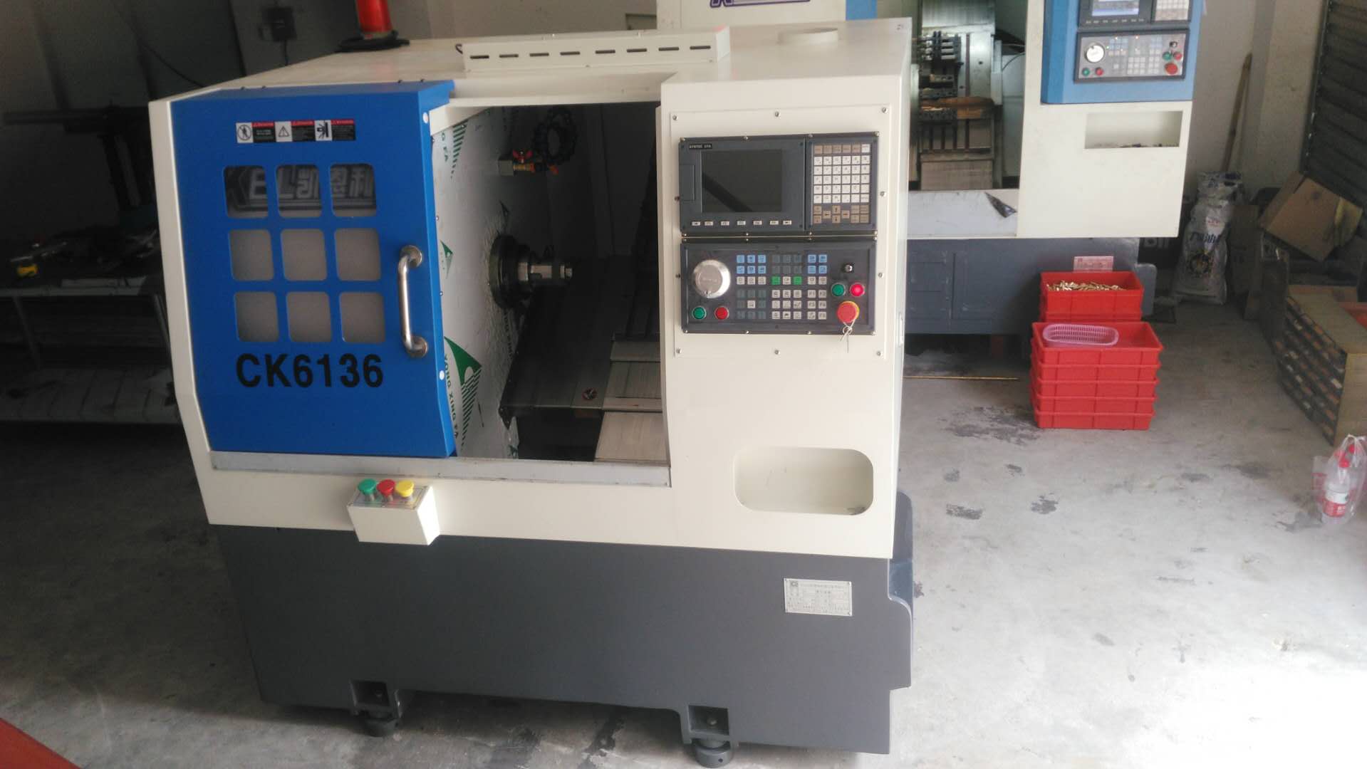 凱恩利36標準排刀機——客戶現場擺放情況