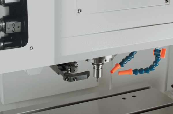 精密加工中心&mdash;精密加工中心VA3（品牌：日本津上）機床結構主圖與結構圖