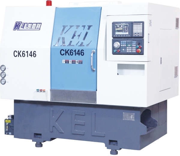 46 刀塔 帶動力（lì）頭 車銑複合機（ 45度斜床身 線軌機）CK6146D-C