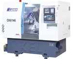 46 刀塔 帶動力頭 帶Y軸（zhóu） 車銑複合機（ 45度斜床身 線軌機）CK6146D-Y