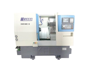 CKX6146C-D∠45斜床身（shēn）數控車床(標準刀塔機）—標配 高配置（zhì）​